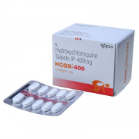 Гідроксихлорохін 10 шт. ГКГ 400 мг. 10 шт. Hydroxychloroquine 400 мг.